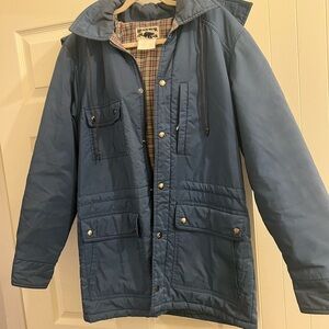 Black Bear Since 1920 Blue jacket with Hood